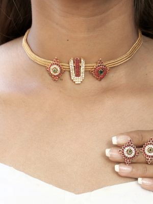 Sangu Chakra Namam Choker ACCIC02231