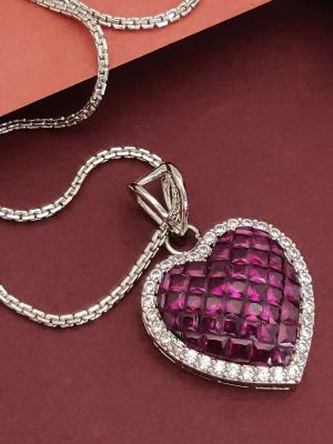 Silver Plated Dollar Chain ABDIPC02092