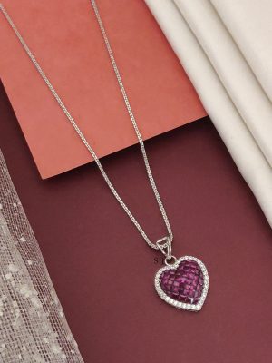 Silver Plated Dollar Chain ABDIPC02092
