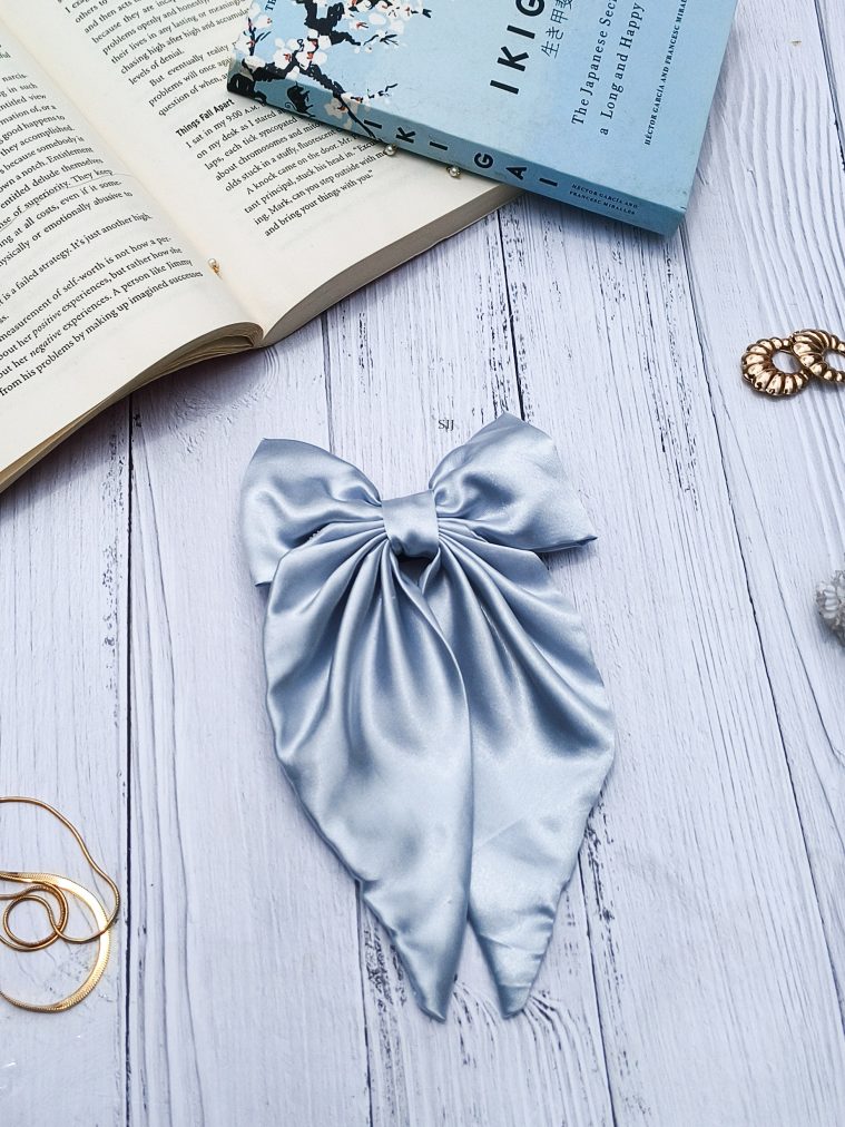 Sky Blue Hair Bow LOCIHA00036