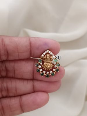 Stone Lakshmi Stud Earrings ARJIE02498
