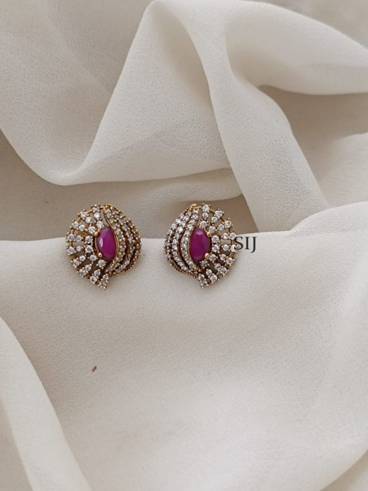 Stone Stud Earrings ARJIE02497