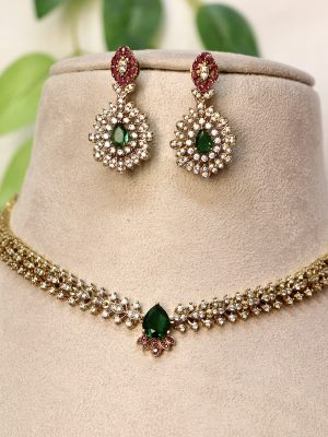 White Stone Necklace ACCIN02271