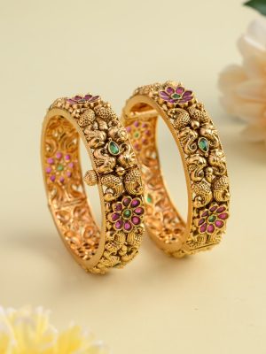 Antique Kada Bangles AADIB01353