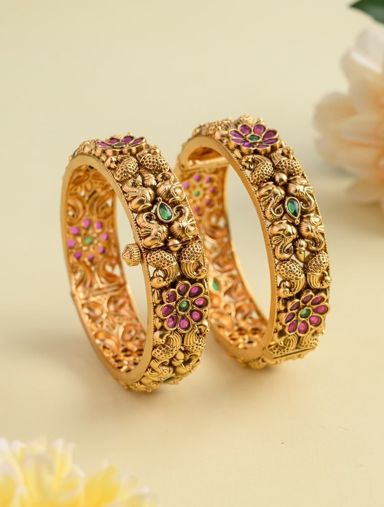 Antique Kada Bangles AADIB01353