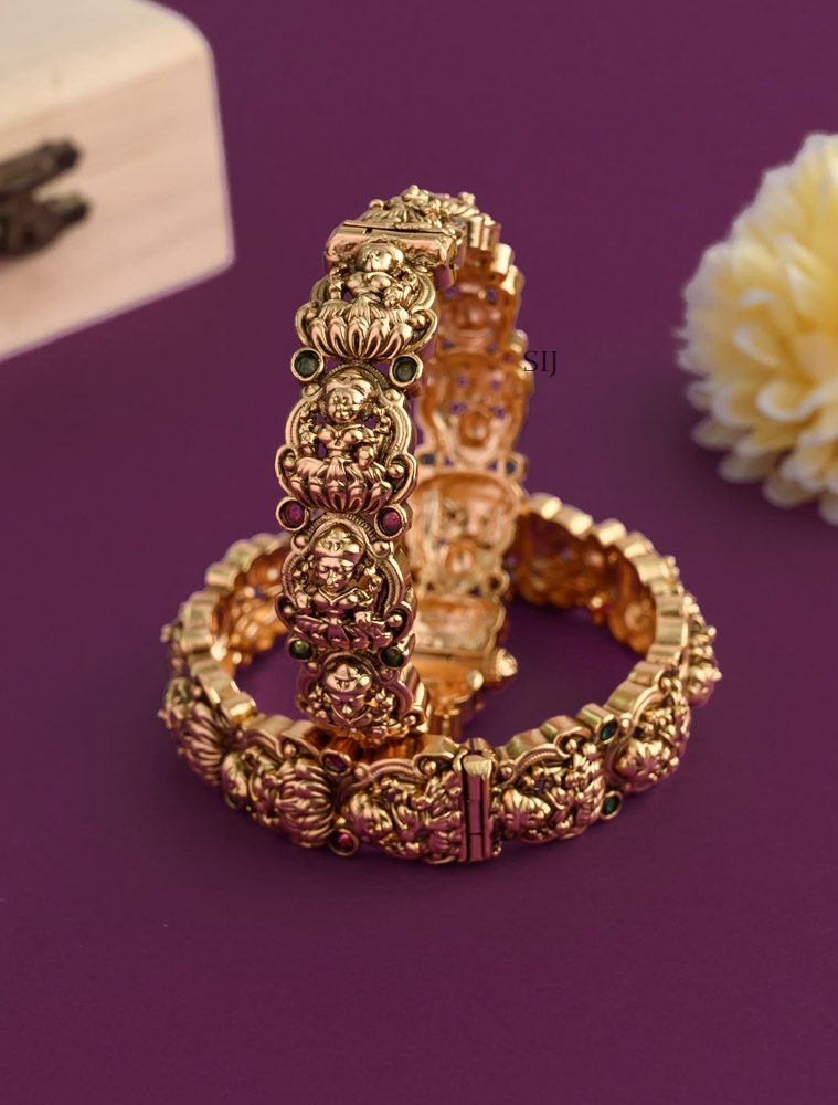 Lakshmi Antique Kada Bangles AADIB01357