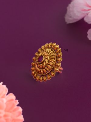Antique Adjustable Finger Ring AADIF01412