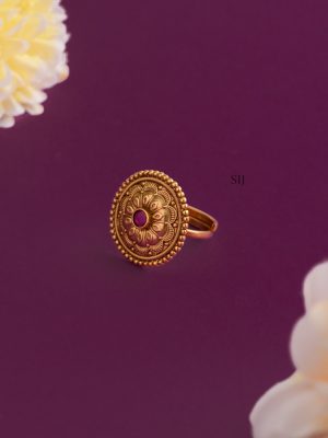 Antique Adjustable Finger Ring AADIF01416