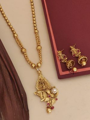 Stone Krishna Pendant Chain ABDIPC02159