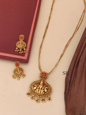 Lakshmi Antique Pendant Chain ABDIPC02163