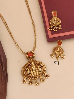 Lakshmi Antique Pendant Chain ABDIPC02163