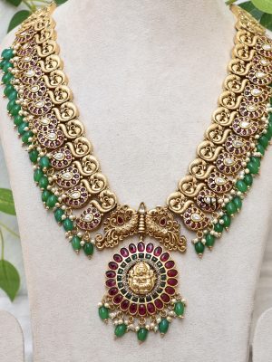 Stone Green Beaded Haram ACCIL02316