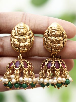 Stone Green Beaded Haram ACCIL02316