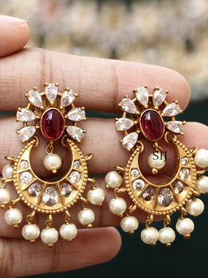 Stone Chandbali Necklace ACCIN02321