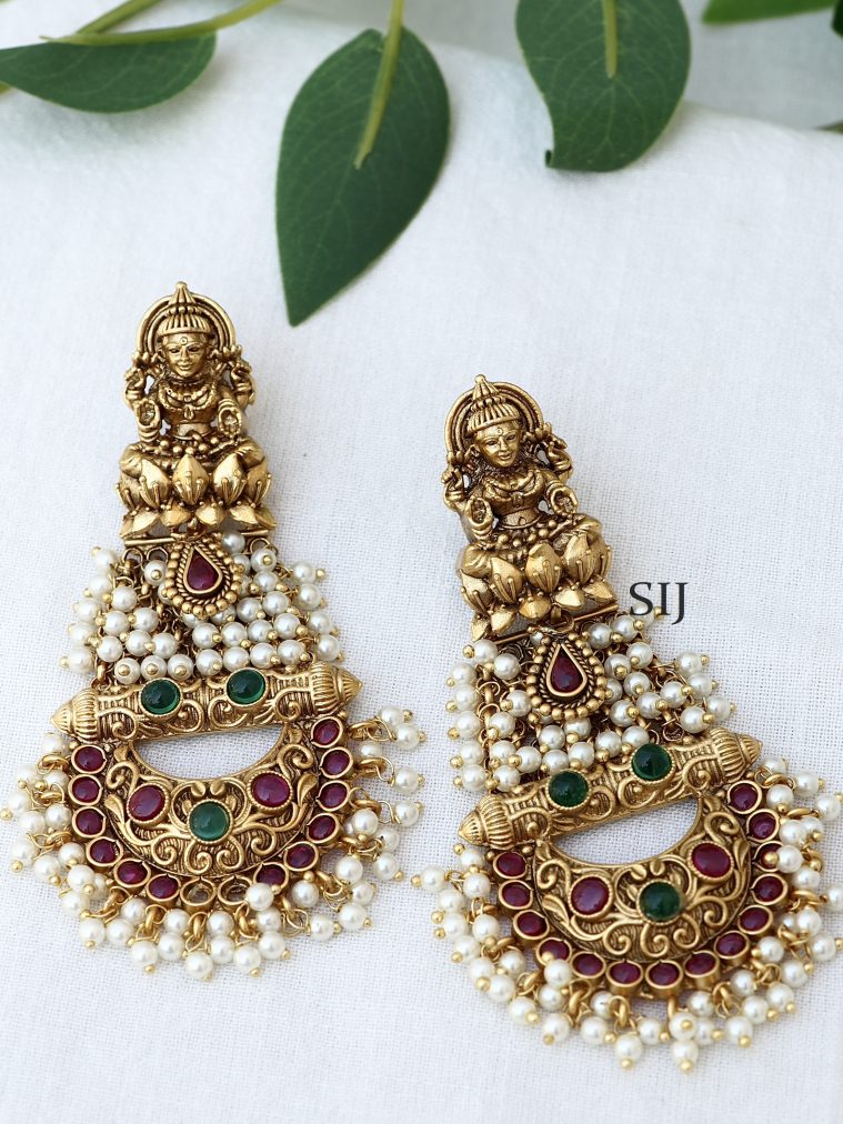 Stone Temple Long Earrings ACCIE02326