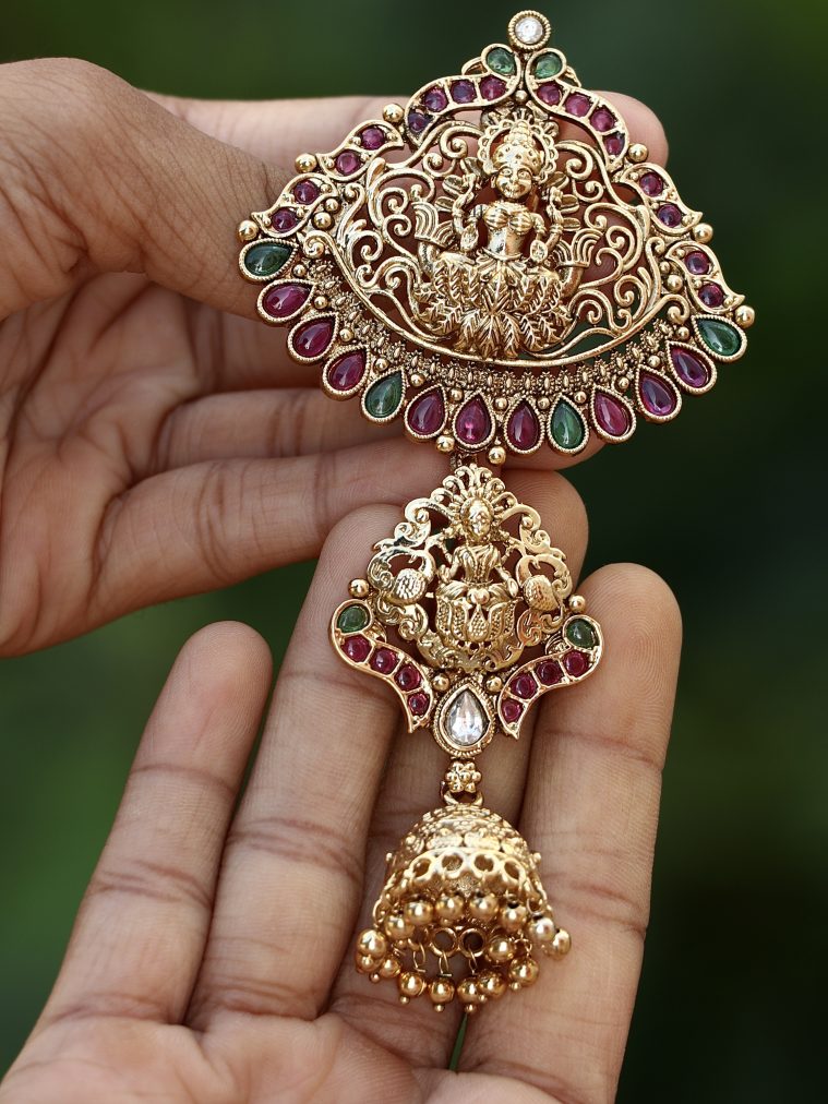 Antique Lakshmi Jada Billa ACCIHA02330