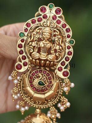 Stone Lakshmi Antique Jada Billa ACCIHA02335