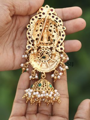 Stone Lakshmi Antique Jada Billa ACCIHA02335