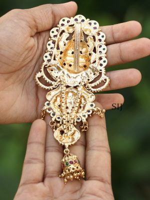 Stone Lakshmi Antique Jada Billa ACCIHA02336