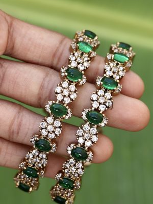 Emerald Victorian Bangles ACCIB02342