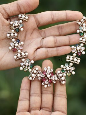 Stone Pearl Necklace ACCIN02346