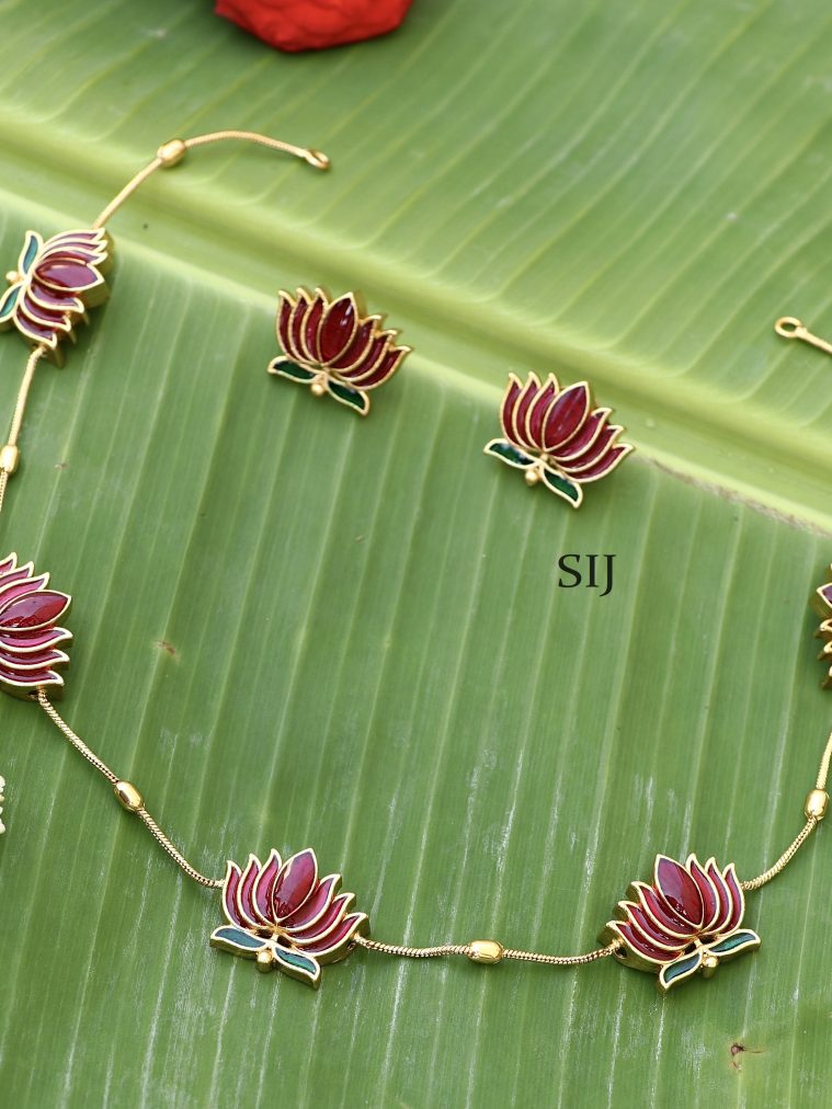 Lotus Necklace ACCIN02348