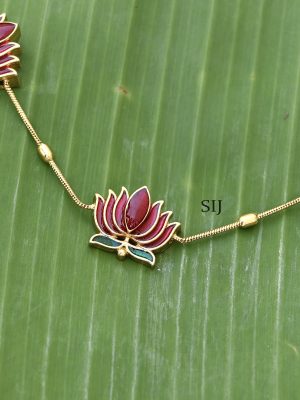 Lotus Necklace ACCIN02348