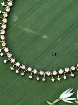 White Stone Necklace ACCIN02354