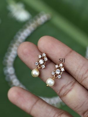 White Stone Necklace ACCIN02354