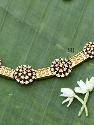White Stone Necklace ACCIN02363