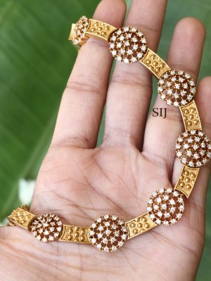 White Stone Necklace ACCIN02363