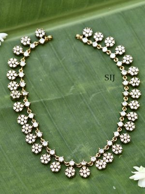 White Stone Necklace ACCIN02367
