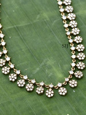 White Stone Necklace ACCIN02367