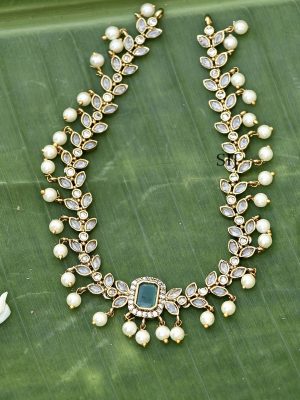 White Stone Necklace ACCIN02369