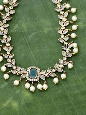 White Stone Necklace ACCIN02369