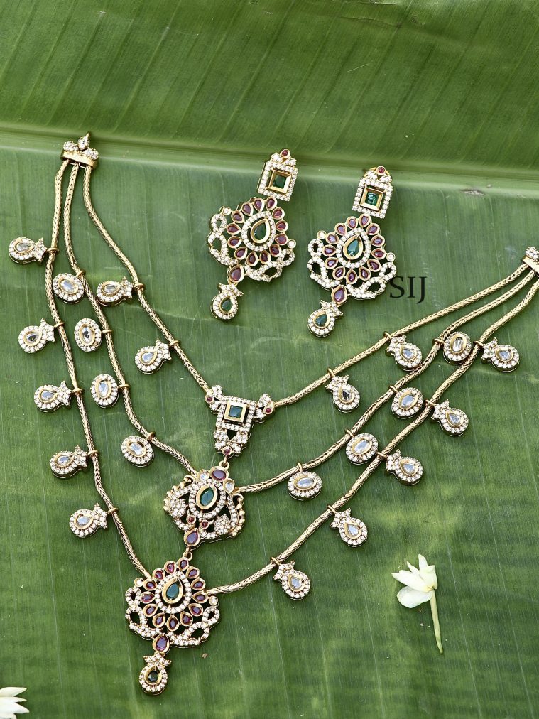 Layered Stone Necklace ACCIN02372