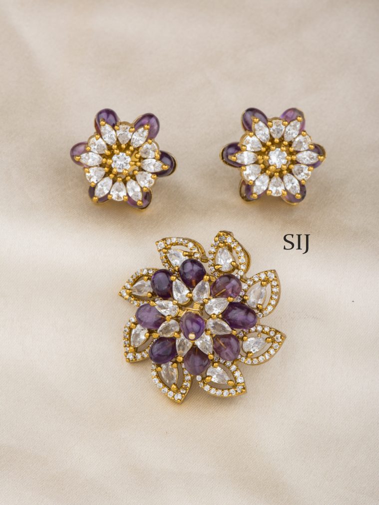 Stone Pendant Set ALAIPC00024