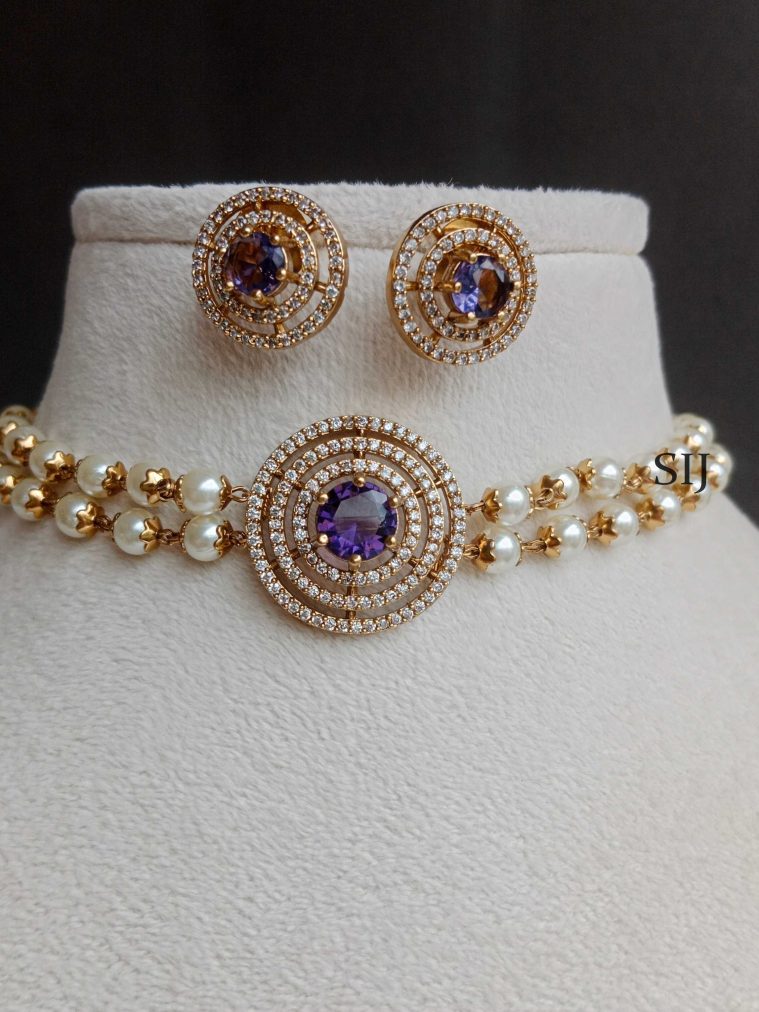 Pearl Stone Choker SPAIC02481