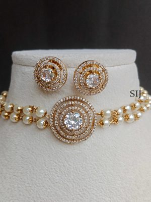 Pearl Stone Choker SPAIC02481