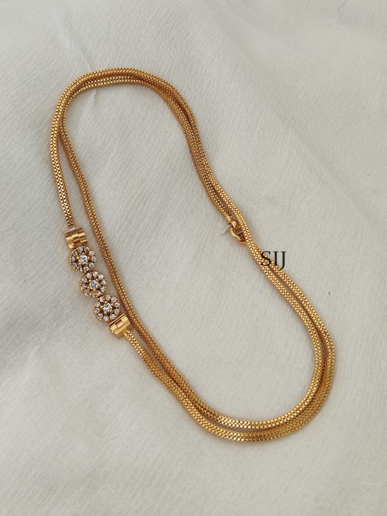 Stone Mugappu Chain DHEIMC02537
