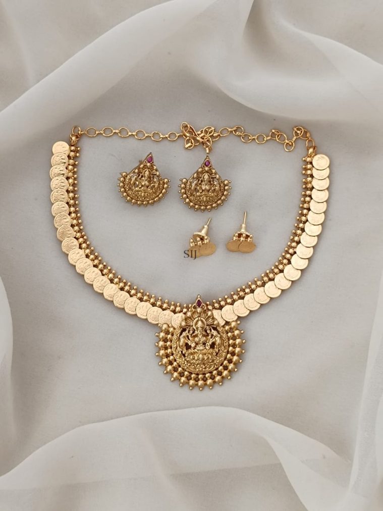 Lakshmi Coin Necklace ARJIN02554