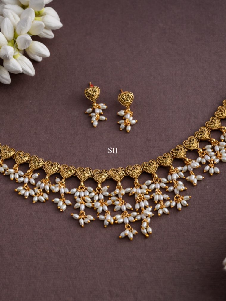 Pearl Guttapusalu Necklace AJPIN03328
