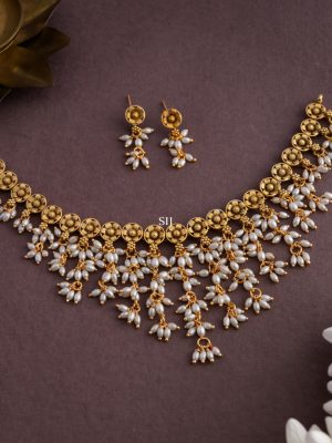 Pearl Guttapusalu Necklace AJPIN03332