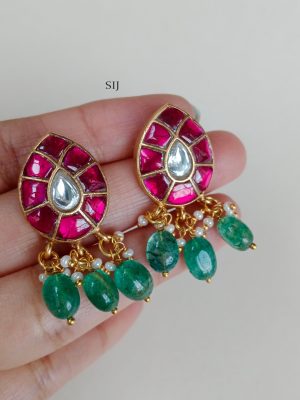 Jadau Kundan Earrings SPAIE02465