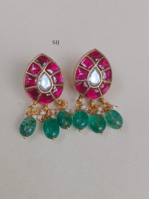 Jadau Kundan Earrings SPAIE02465