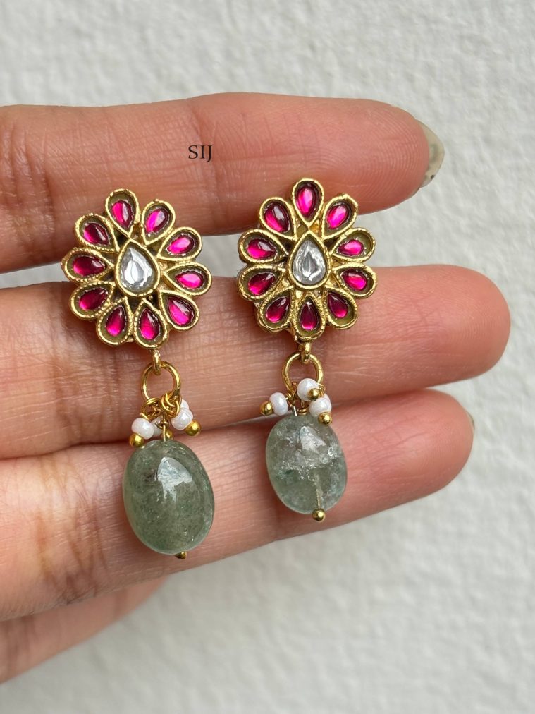 Jadau Kundan Earrings SPAIE02467
