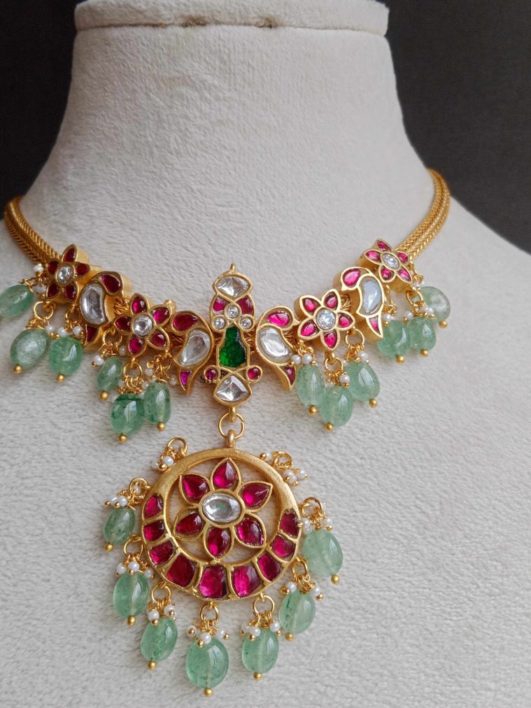 Jadau Kundan Necklace SPAIN02488