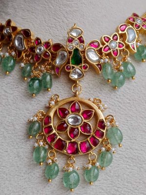 Jadau Kundan Necklace SPAIN02488
