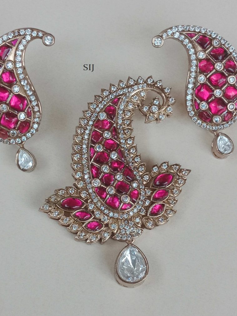 Jadau Victorian Pendant SPAIPJ02460