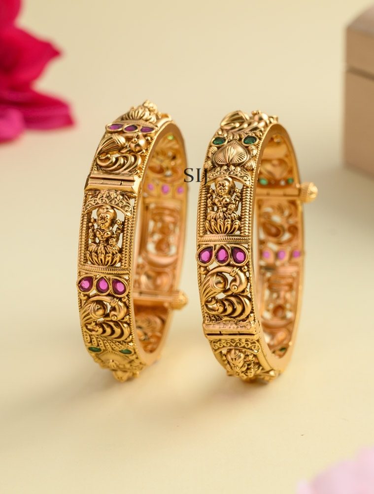Lakshmi Antique Kada Bangles AADIB01351